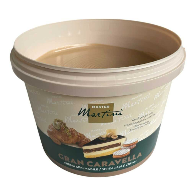 Master Martini Caravella Mléčný lískooříškový krém Hmotnost: 5 kg