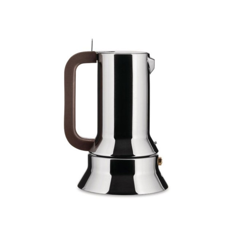 Alessi Moka konvička, 3 šálky, nerezová 9090/3