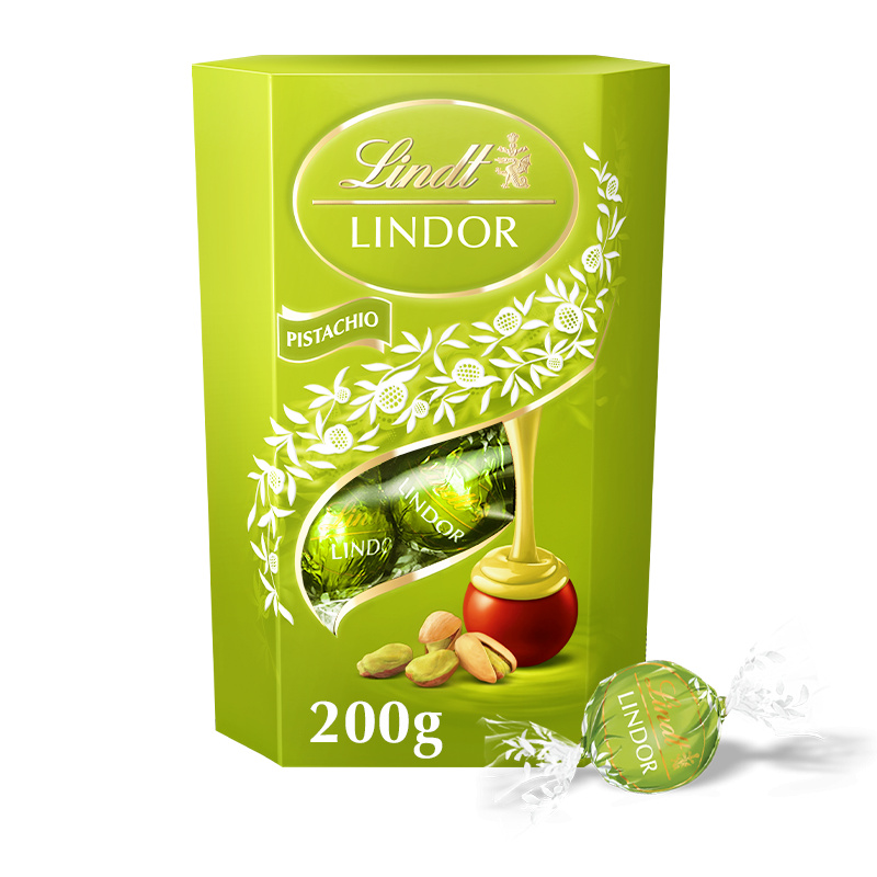 LINDOR pralinky Pistácie 200g