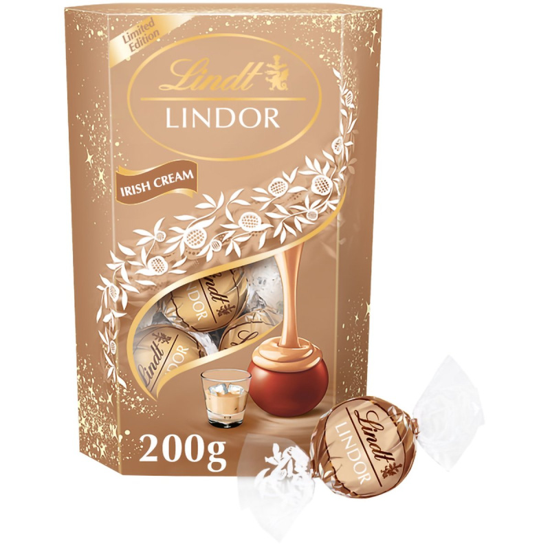 Lindt Bonboniéra LINDOR Limitovaná edice čokoládových pralinek Irský krém