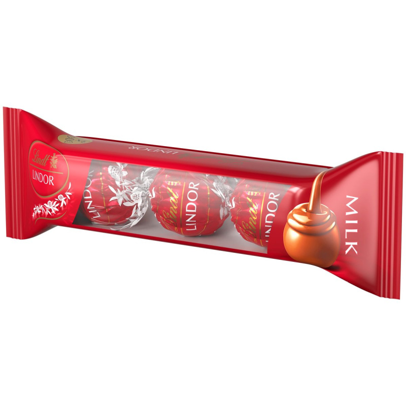 Lindt Bonboniéra LINDOR čokoládové pralinky mléčné trio