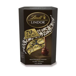 Lindor Dark - čokoládové pralinky - hořké, 337 g