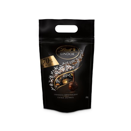 Lindt LINDOR hořká čokoláda 70% 1000 g