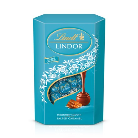 Lindor Salted Caramel - čokoládové pralinky - slaný karamel, 337 g