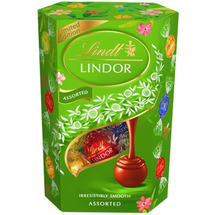 Lindt LINDOR Koule pralinky směs mléčné a bílé čokolády (Limited Edition) 200 g