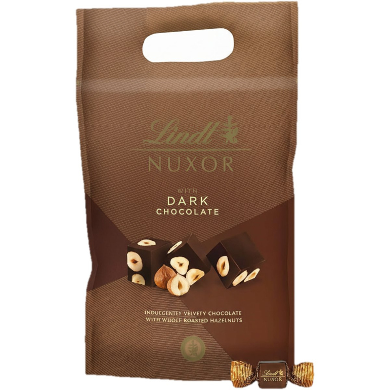 Lindt Bonboniéra Nuxor oříšková hořká čokoláda