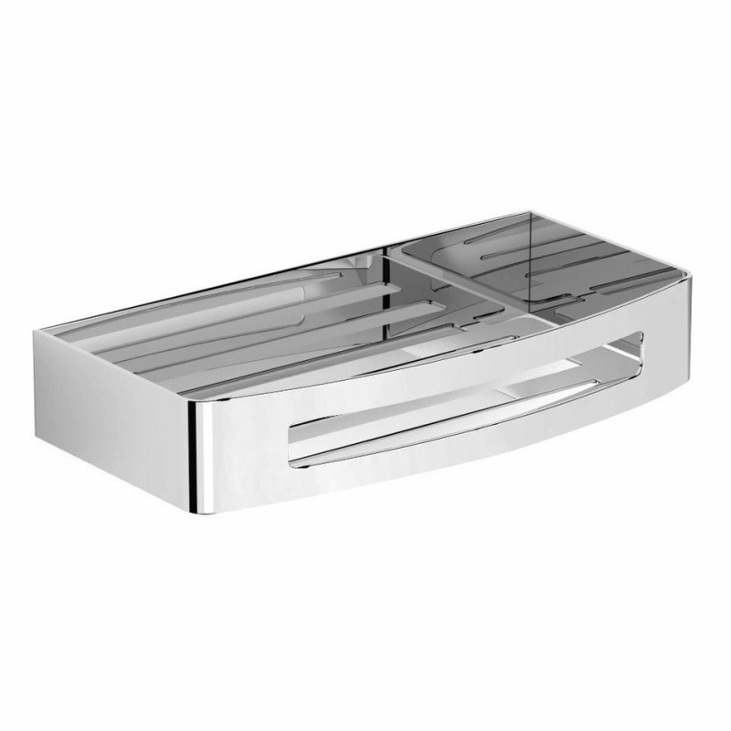 Gedy - SMART polička do sprchy, 300x45x128, nerez lesk 2417