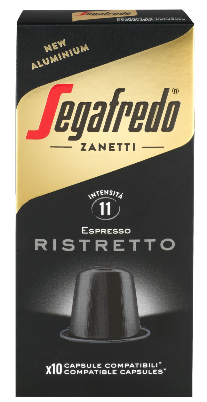 Kapsle Segafredo - Ristretto, 10 ks
