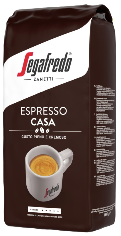 Zrnková káva Segafredo Espresso Casa - 1 kg
