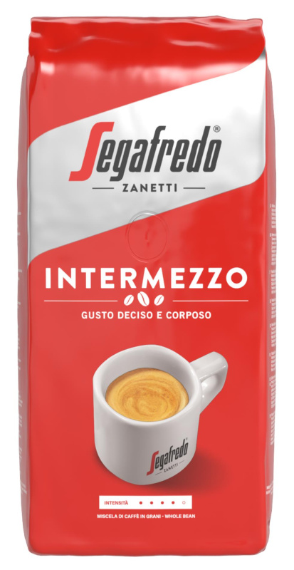 Zrnková káva Segafredo intermezzo, 1 kg