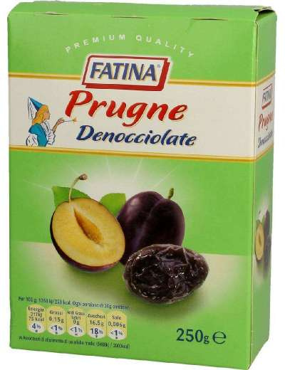 Fatina sušené švestky (Prugne Denocciolate) 250g