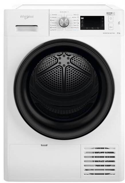 Sušička prádla Whirlpool FFT D 8X3B EE / 8 kg / 120 l / LCD displej / bílá Varianta: ivi1