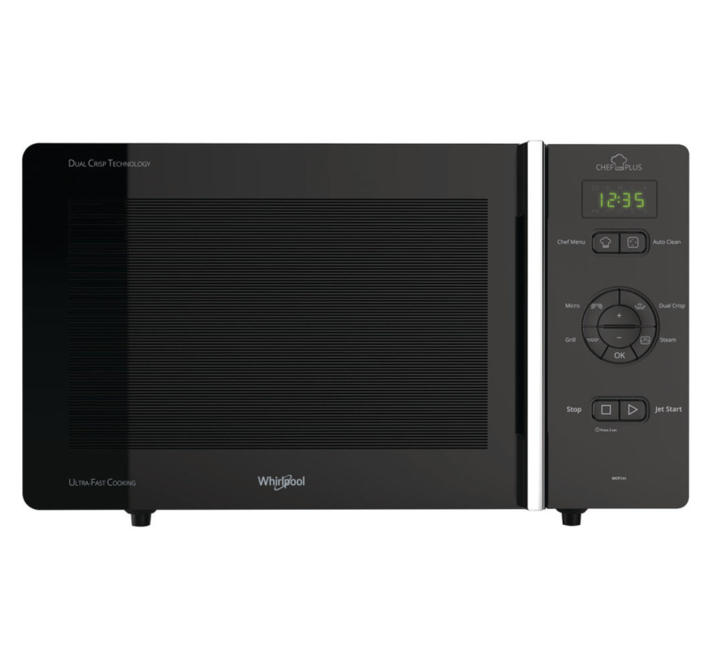 Mikrovlnná trouba Whirlpool MCP 346 SL / 800 W / 25 l / 6 úrovní výkonu / černá/stříbrná Varianta: ivi1
