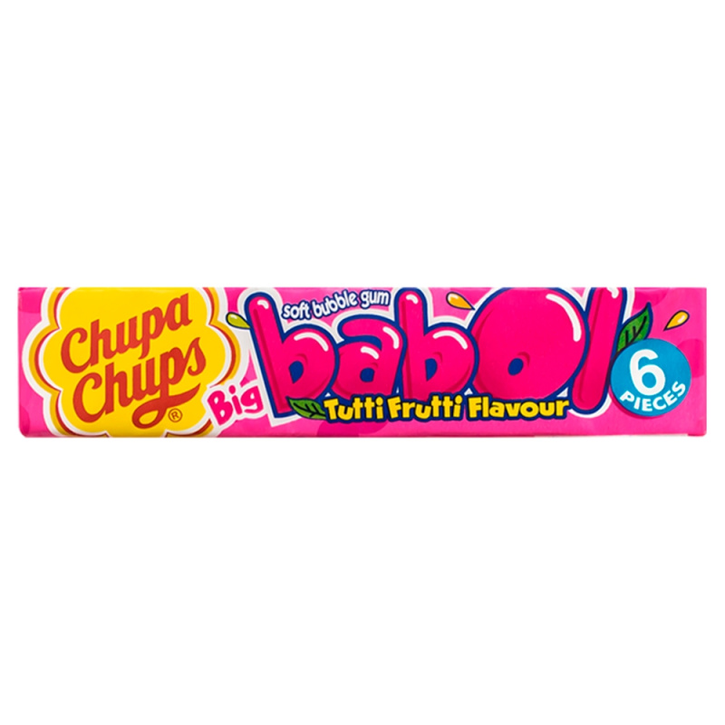 Chupa Chups Big Babol Tutti Frutti Žvýkačky