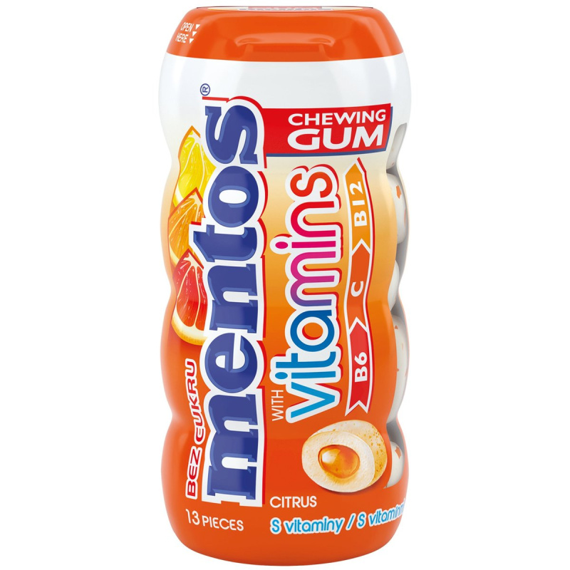 Mentos Žvýkačky Vitamins