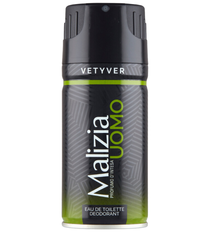 Malizia Deo Spray Uomo Vetyver 150ml