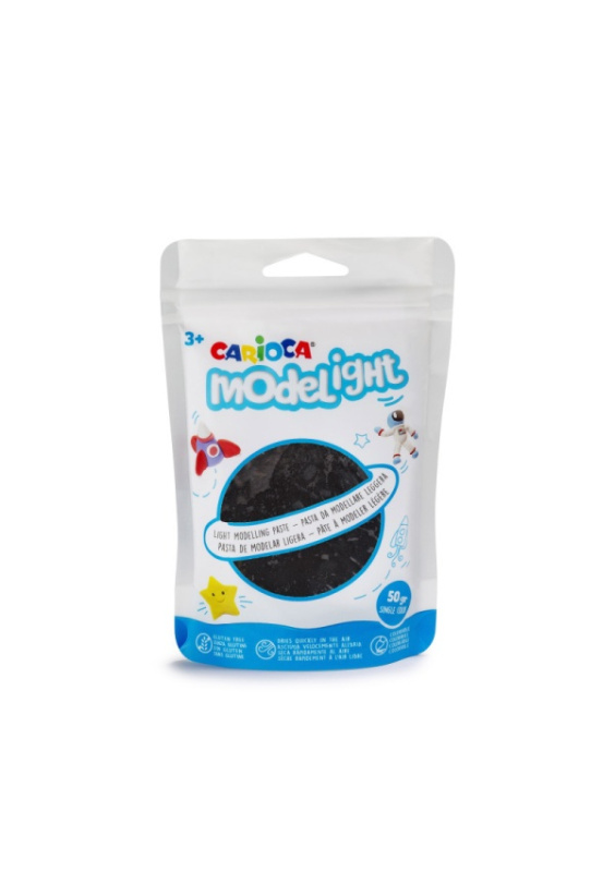 Carioca Modelovací hmota Modelight 50g Barva: Černá Carioca