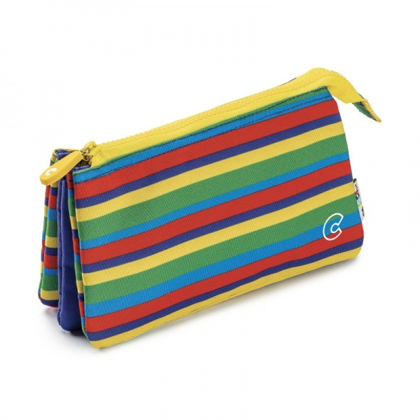 Carioca - Penál multipocket Groovi - prázdný Barevná varianta: Pruhy Carioca