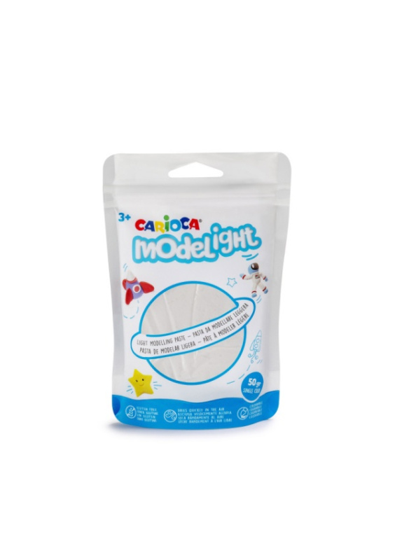 Carioca Modelovací hmota Modelight 50g Barva: Bílá Carioca