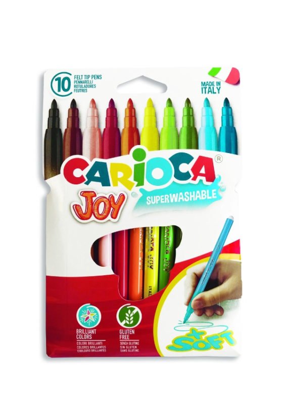 Carioca Joy fixy 10ks omyvatelné Carioca