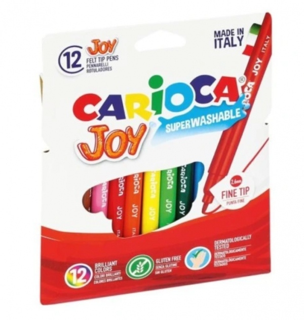 Carioca Joy fixy 12ks omyvatelné Carioca