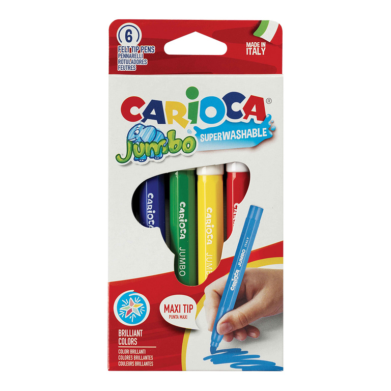 Fixy Carioca Jumbo - 6 ks