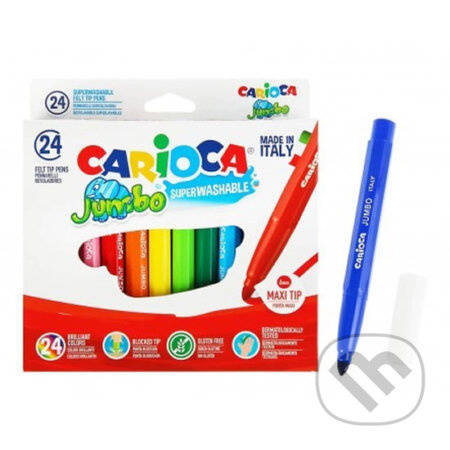 Carioca Jumbo fixy 24ks omyvatelné Carioca