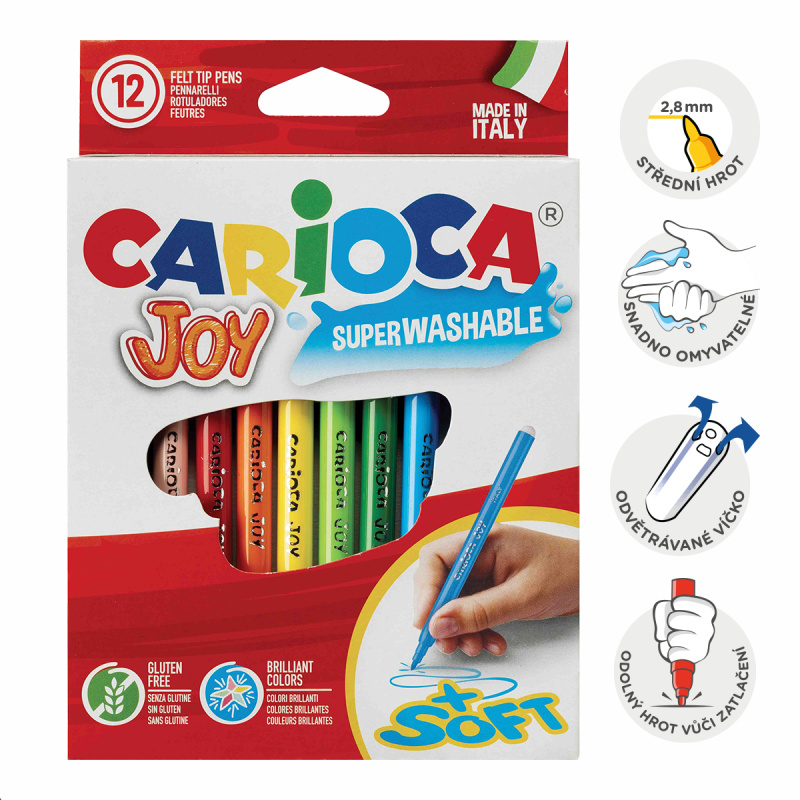 Fixy Carioca Joy - 12 ks