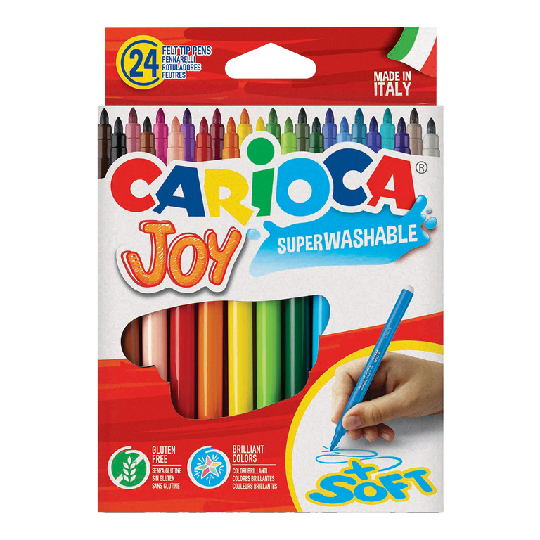 Carioca Joy fixy 24ks omyvatelné Carioca