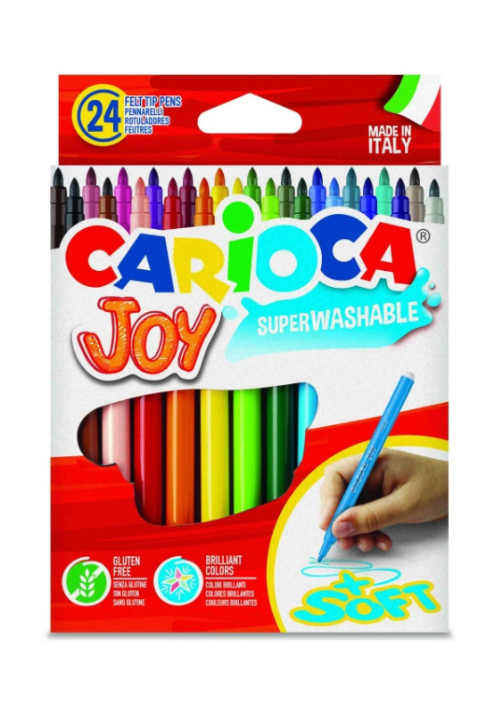Carioca Joy fixy 24ks omyvatelné Carioca