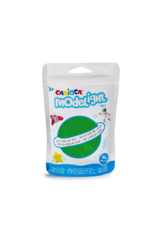 Carioca Modelovací hmota Modelight 50g Barva: Zelená Carioca