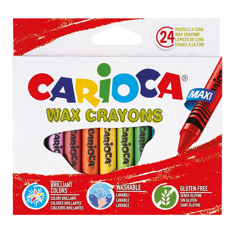 Voskovky Carioca Maxi - 24 ks