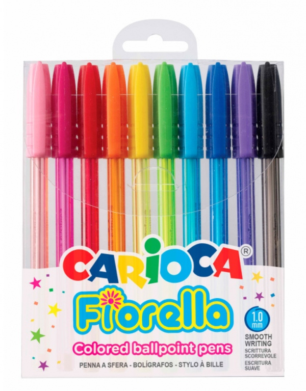 Cariora Fiorella 10ks kuličkových per Carioca