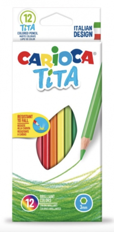Carioca Tita pastelky 12ks Carioca