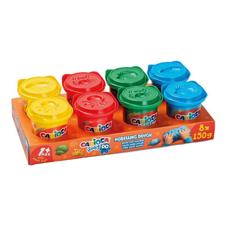 Modelovací hmota Carioca Baby Do 1+, 8 × 150 g