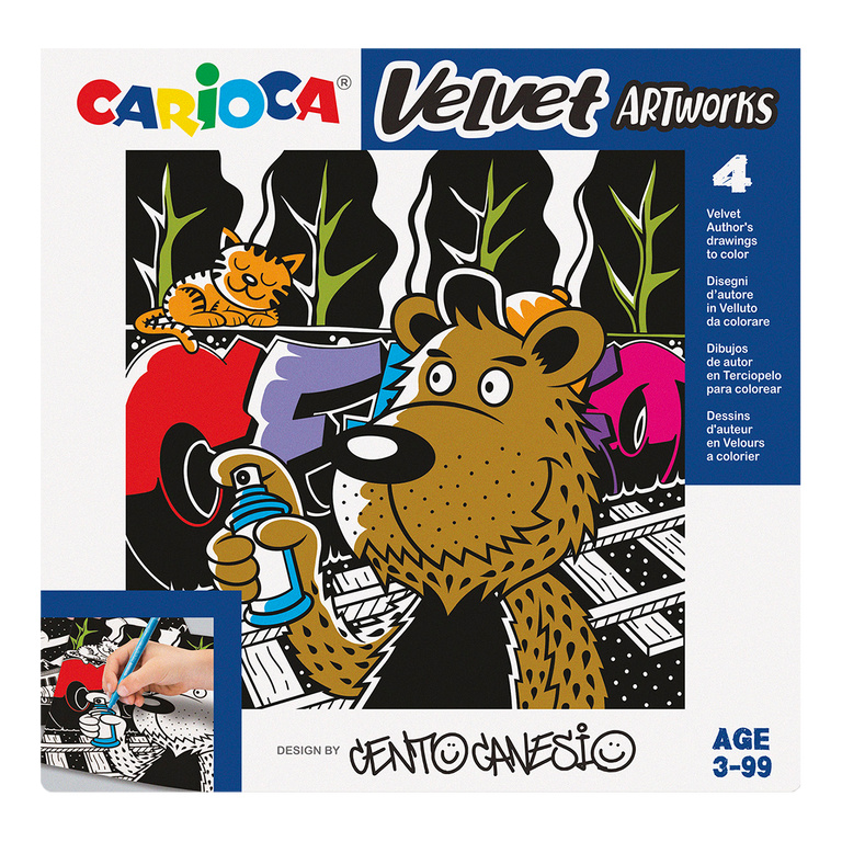 Carioca Omalovánky Graffiti Set Carioca