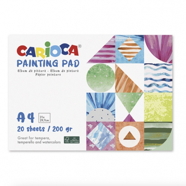Carioca - malířský blok A4 20 listů 200 gr Carioca