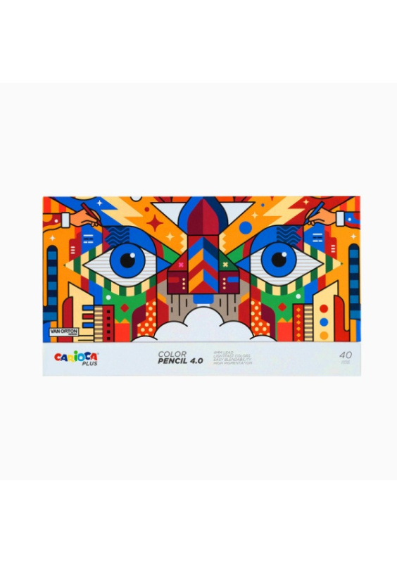 Carioca Plus Pastelky 4.0 v dárkovém balení 40 kusů Carioca