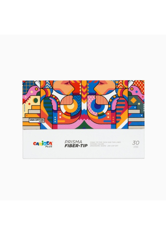 Carioca Plus Prisma Fiber-Tip fixy 30 ks Carioca