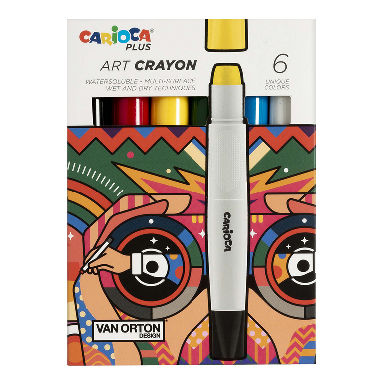 Voskovky Art Carioca PLUS - box 6 ks