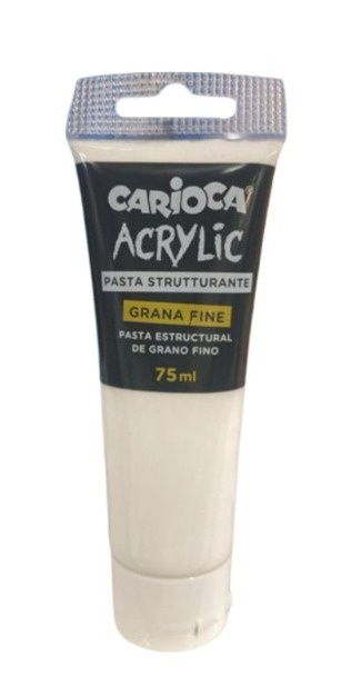 Carioca Acrylic stukturovací pasta jemná 75 ml Carioca
