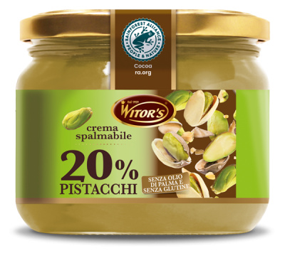 Witor's Pistáciový krém 20% (Crema spalmabile al pistacchio) 220g