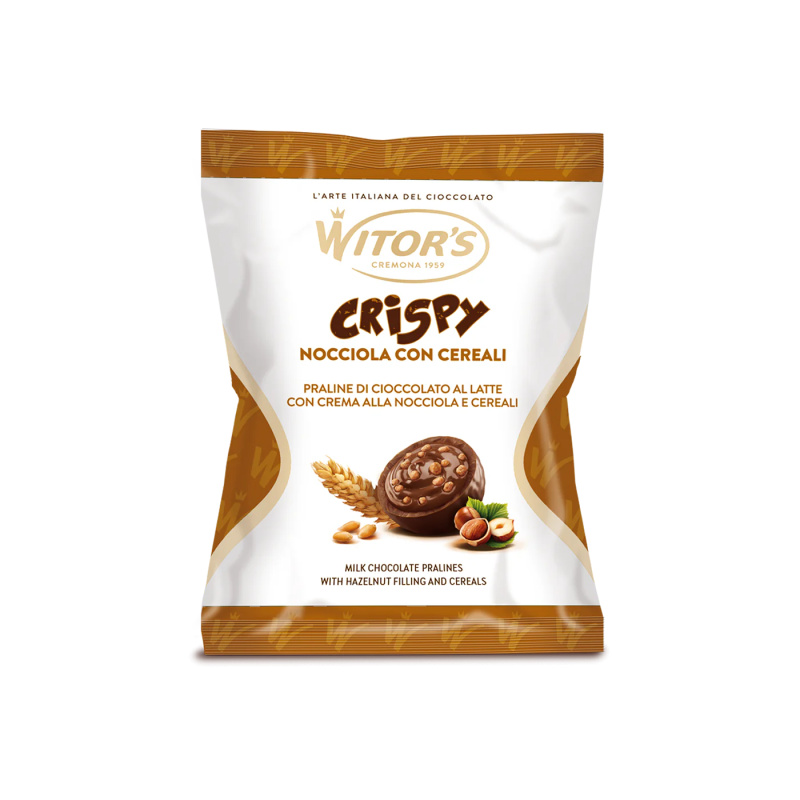 Witor's Pralinky s lískooříškovou náplní a cereáliemi (Crispy Cereali) 95g