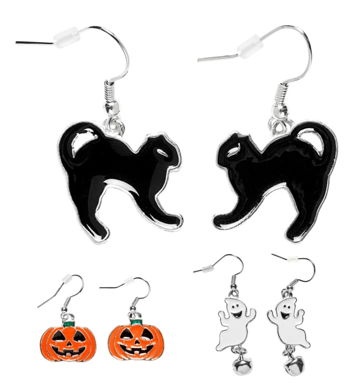 Epee Set náušnic Halloween dýně