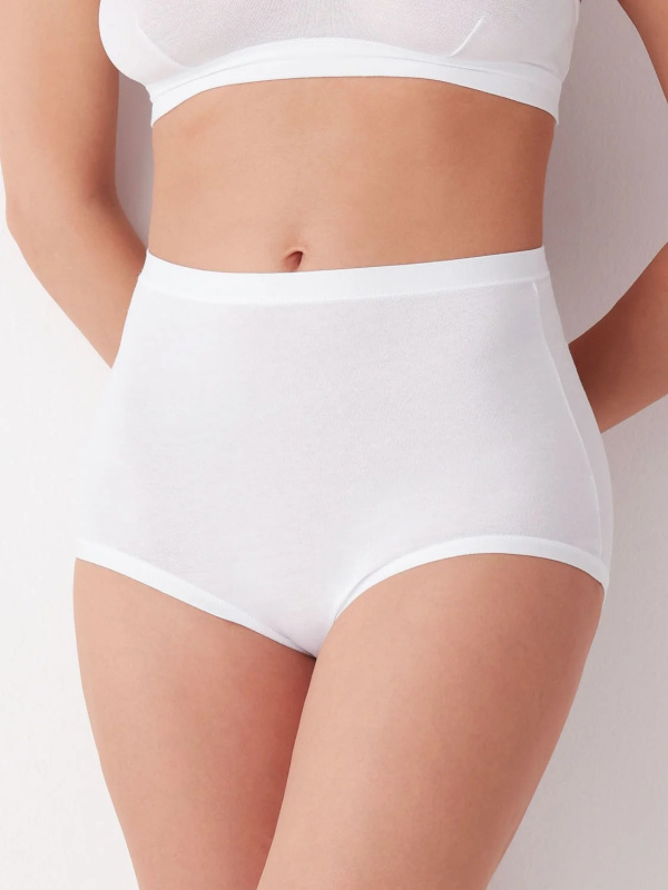 Dámské kalhotky Cotonella GD 107 Maxi A'2 M-4XL bianco/bílá 4XL