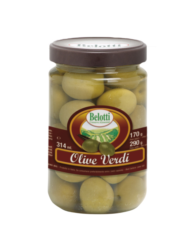 Belotti Zelené olivy (olive verdi) 314ml
