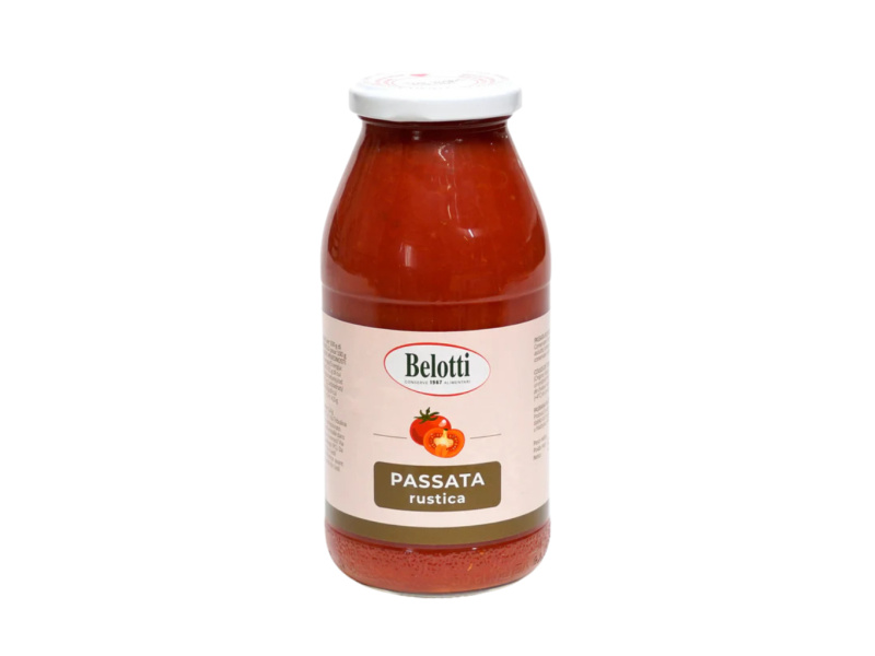 Belotti rajčatové pyré (Passata Rustica) 510g