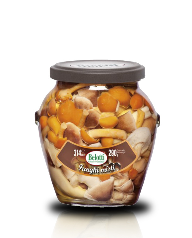 Belotti Směs hub s hříbky - Orcio (Funghi misti con porcini) 314ml