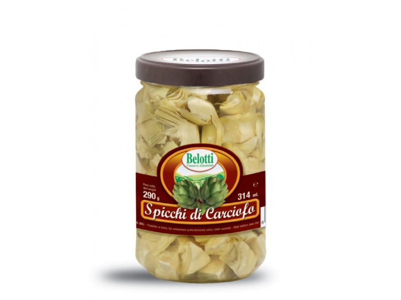 Belotti Artyčokové plátky (Spicchi Di Carciofo) 314ml