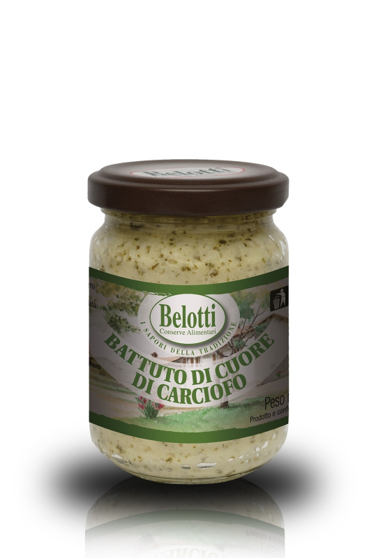 Belotti Mletá artyčoková srdce (Battuto Di Cuore Di Carciofo) 156ml